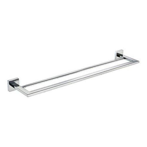 Porta Toalha Duplo Eterna 60cm Inox Polido - Italy Line